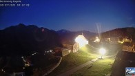 Archiv Foto Webcam Kapelle Bettmeralp 03:00