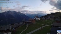 Archiv Foto Webcam Kapelle Bettmeralp 19:00