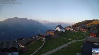 Archiv Foto Webcam Kapelle Bettmeralp 06:00