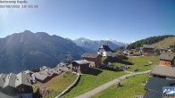 Archiv Foto Webcam Kapelle Bettmeralp 09:00