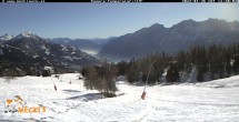 Archived image Webcam View of the Mecki&#39;s Alm mountain hut 06:00