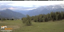 Archived image Webcam View of the Mecki&#39;s Alm mountain hut 14:00