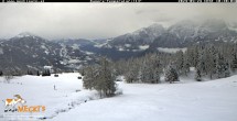 Archived image Webcam View of the Mecki&#39;s Alm mountain hut 09:00