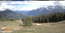 Archived image Webcam View of the Mecki&#39;s Alm mountain hut 15:00