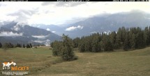 Archived image Webcam View of the Mecki&#39;s Alm mountain hut 13:00