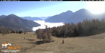 Archiv Foto Webcam Blick von Mecki&#39;s Alm Hütte auf der Faschingalm 11:00