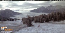 Archived image Webcam View of the Mecki&#39;s Alm mountain hut 05:00