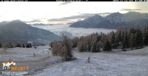 Archived image Webcam View of the Mecki&#39;s Alm mountain hut 06:00