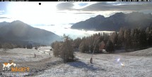 Archived image Webcam View of the Mecki&#39;s Alm mountain hut 07:00