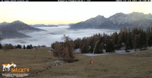 Archived image Webcam View of the Mecki&#39;s Alm mountain hut 15:00