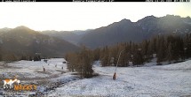 Archiv Foto Webcam Blick von Mecki&#39;s Alm Hütte auf der Faschingalm 06:00