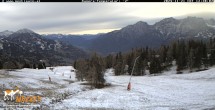 Archiv Foto Webcam Blick von Mecki&#39;s Alm Hütte auf der Faschingalm 11:00