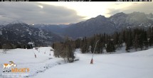 Archiv Foto Webcam Blick von Mecki&#39;s Alm Hütte auf der Faschingalm 07:00