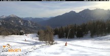 Archiv Foto Webcam Blick von Mecki&#39;s Alm Hütte auf der Faschingalm 13:00