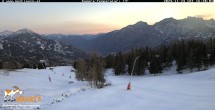 Archiv Foto Webcam Blick von Mecki&#39;s Alm Hütte auf der Faschingalm 15:00