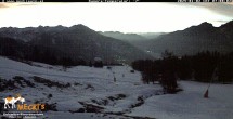 Archived image Webcam View of the Mecki&#39;s Alm mountain hut 06:00