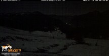 Archiv Foto Webcam Blick von Mecki&#39;s Alm Hütte auf der Faschingalm 23:00