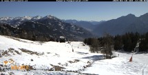 Archiv Foto Webcam Blick von Mecki&#39;s Alm Hütte auf der Faschingalm 11:00