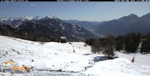 Archived image Webcam View of the Mecki&#39;s Alm mountain hut 10:00