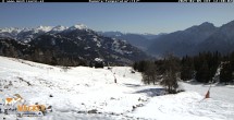 Archived image Webcam View of the Mecki&#39;s Alm mountain hut 11:00