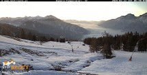 Archiv Foto Webcam Blick von Mecki&#39;s Alm Hütte auf der Faschingalm 05:00