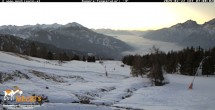 Archiv Foto Webcam Blick von Mecki&#39;s Alm Hütte auf der Faschingalm 06:00