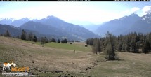 Archiv Foto Webcam Blick von Mecki&#39;s Alm Hütte auf der Faschingalm 09:00