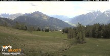 Archiv Foto Webcam Blick von Mecki&#39;s Alm Hütte auf der Faschingalm 13:00