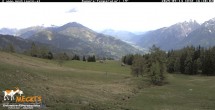 Archiv Foto Webcam Blick von Mecki&#39;s Alm Hütte auf der Faschingalm 15:00