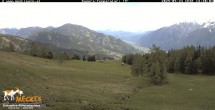 Archived image Webcam View of the Mecki&#39;s Alm mountain hut 13:00