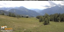 Archiv Foto Webcam Blick von Mecki&#39;s Alm Hütte auf der Faschingalm 11:00