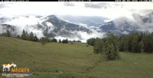 Archiv Foto Webcam Blick von Mecki&#39;s Alm Hütte auf der Faschingalm 11:00