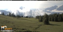 Archiv Foto Webcam Blick von Mecki&#39;s Alm Hütte auf der Faschingalm 07:00