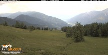Archiv Foto Webcam Blick von Mecki&#39;s Alm Hütte auf der Faschingalm 17:00