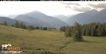 Archiv Foto Webcam Blick von Mecki&#39;s Alm Hütte auf der Faschingalm 07:00