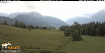 Archiv Foto Webcam Blick von Mecki&#39;s Alm Hütte auf der Faschingalm 17:00