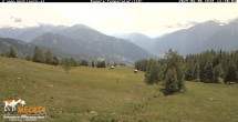 Archiv Foto Webcam Blick von Mecki&#39;s Alm Hütte auf der Faschingalm 11:00