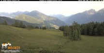 Archiv Foto Webcam Blick von Mecki&#39;s Alm Hütte auf der Faschingalm 17:00
