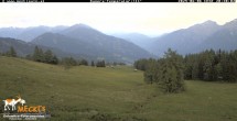 Archiv Foto Webcam Blick von Mecki&#39;s Alm Hütte auf der Faschingalm 19:00