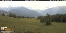 Archiv Foto Webcam Blick von Mecki&#39;s Alm Hütte auf der Faschingalm 11:00