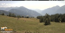 Archiv Foto Webcam Blick von Mecki&#39;s Alm Hütte auf der Faschingalm 11:00