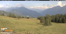 Archiv Foto Webcam Blick von Mecki&#39;s Alm Hütte auf der Faschingalm 15:00