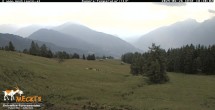 Archiv Foto Webcam Blick von Mecki&#39;s Alm Hütte auf der Faschingalm 17:00