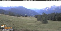 Archiv Foto Webcam Blick von Mecki&#39;s Alm Hütte auf der Faschingalm 05:00