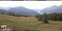 Archiv Foto Webcam Blick von Mecki&#39;s Alm Hütte auf der Faschingalm 07:00