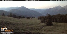 Archiv Foto Webcam Blick von Mecki&#39;s Alm Hütte auf der Faschingalm 03:00