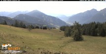 Archiv Foto Webcam Blick von Mecki&#39;s Alm Hütte auf der Faschingalm 09:00
