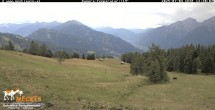 Archiv Foto Webcam Blick von Mecki&#39;s Alm Hütte auf der Faschingalm 11:00