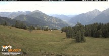 Archiv Foto Webcam Blick von Mecki&#39;s Alm Hütte auf der Faschingalm 13:00