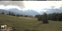 Archiv Foto Webcam Blick von Mecki&#39;s Alm Hütte auf der Faschingalm 09:00